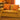brown 2-seat sofa