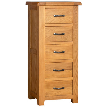 a wooden cabinet with a wooden dresser in it 