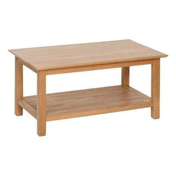 Solid Oak Coffee Table - 915mm Inspired Rooms