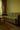 A living room with a couch and a coffee table