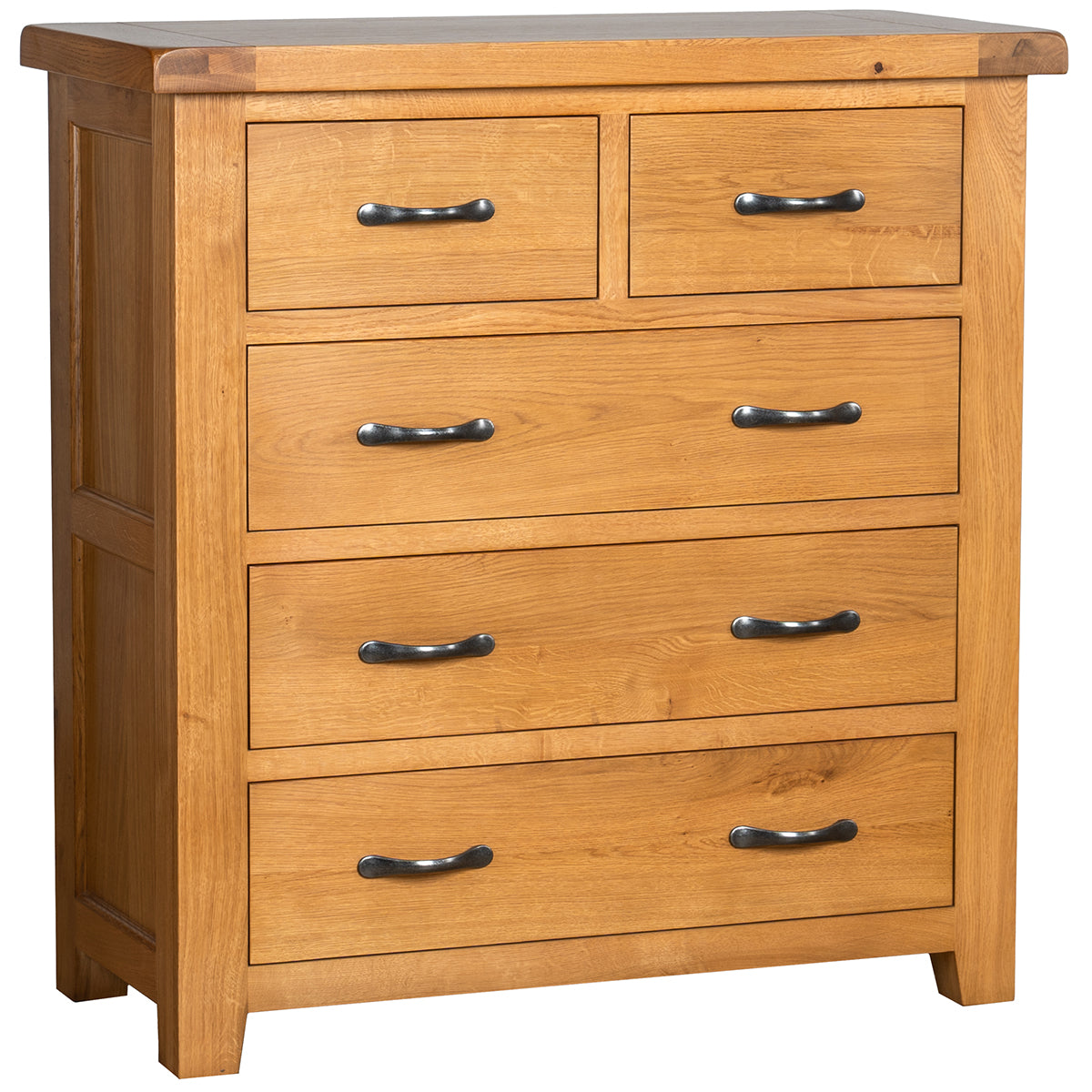 a wooden dresser with a wooden dresser in it 