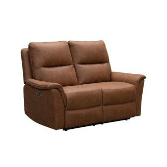 2 Seater Power Recliner in Tan or Truffle - Inspired Rooms