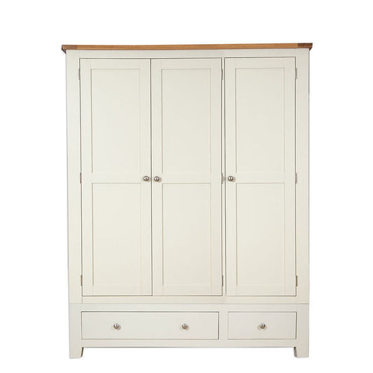 3 Door 2 Drawer Wardrobe