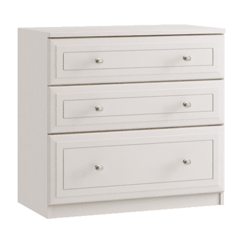 3 Drawer Chest with 1 Deep