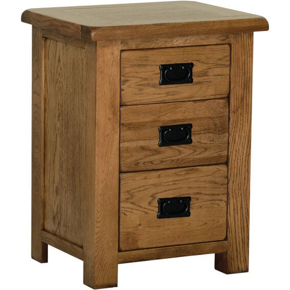 3 Drawer High Bedside