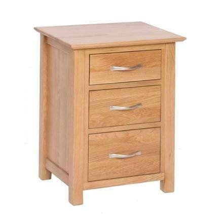 3 Drawer High Bedside Chest