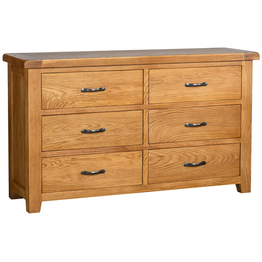 6 Drawer Wide Chest