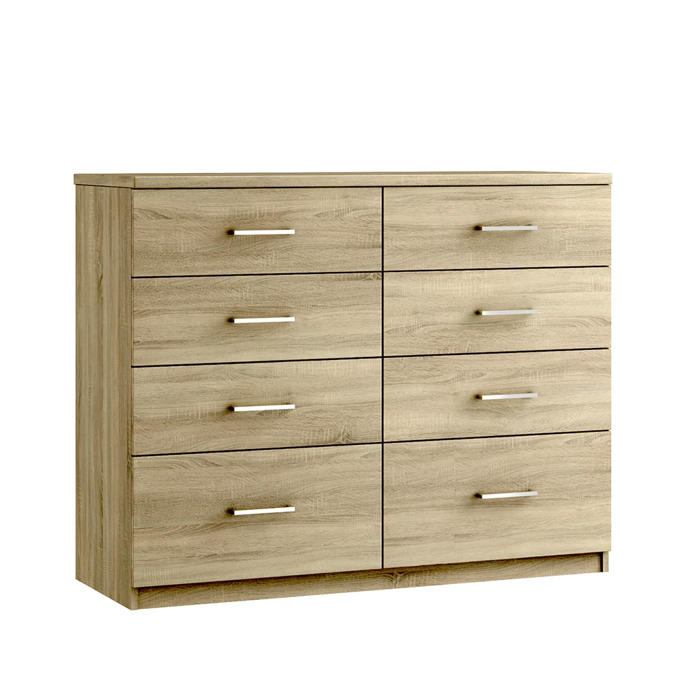 8 Drawer Twin Chest