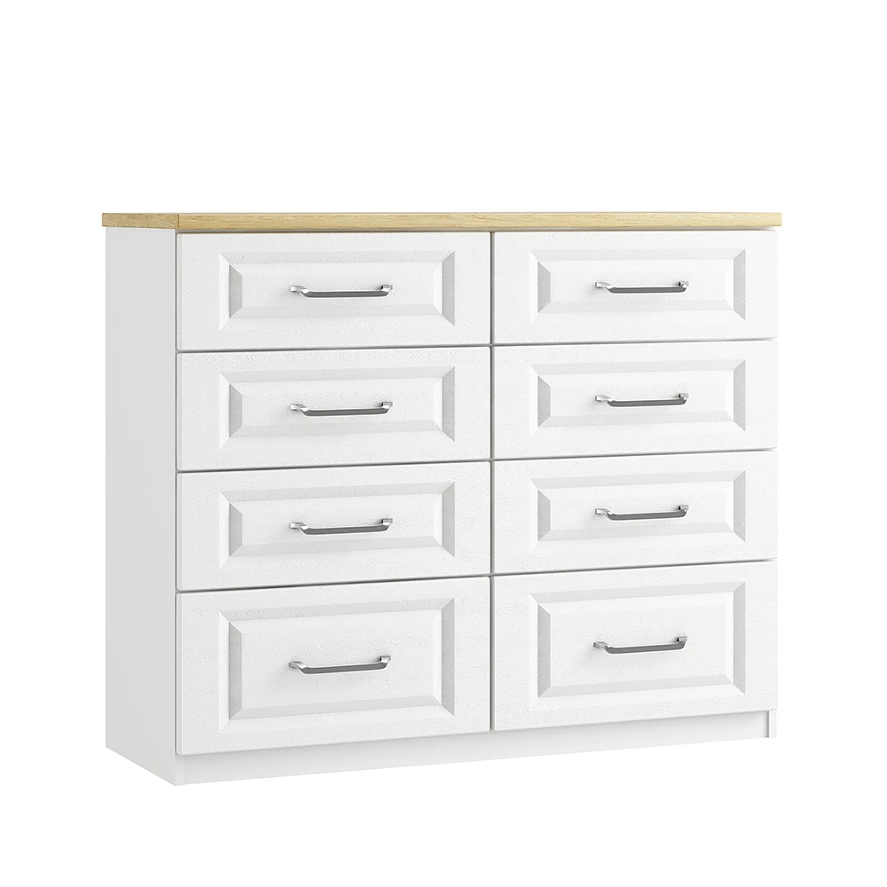 8 Drawer Twin Chest