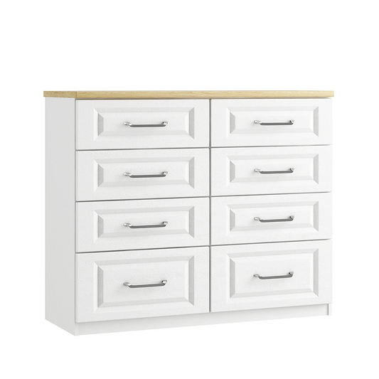 8 Drawer Twin Chest