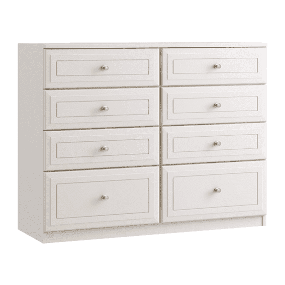 8 Drawer Twin Chest