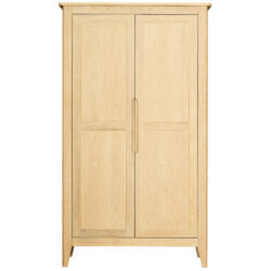 Double All Handing Wardrobe with Shelving