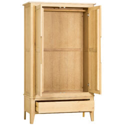 Double Wardrobe with Drawer