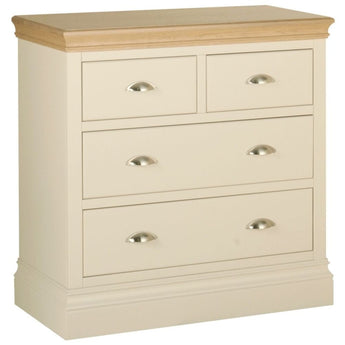 Cassis Painted 2 + 2 Drawer Chest Inspired Rooms