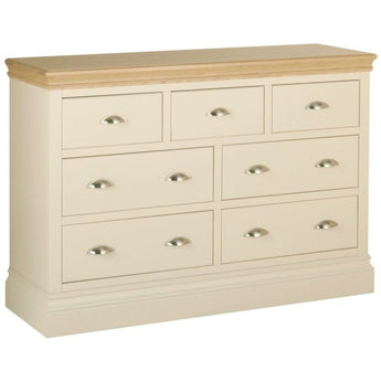 Cassis Painted 3 Over 4 Drawer Chest Inspired Rooms