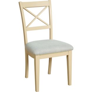 Cassis Painted Cross Back Dining Chair Inspired Rooms