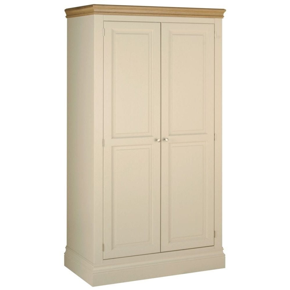 Cassis Painted 2 Door Ladies Wardrobe