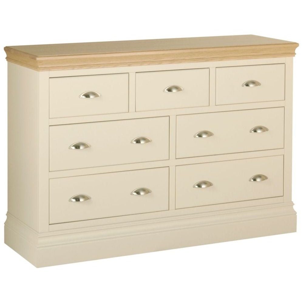 Cassis Painted 3 Over 4 Drawer Chest