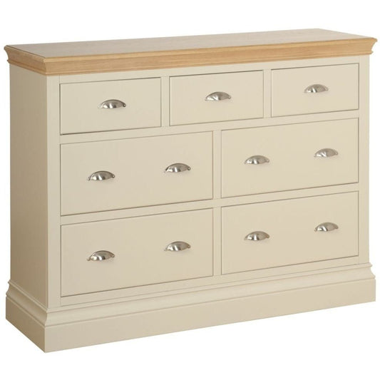 Cassis Painted 3 Over 4 Drawer Jumper Chest