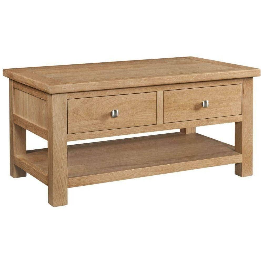 Coffee Table With 2 Drawers