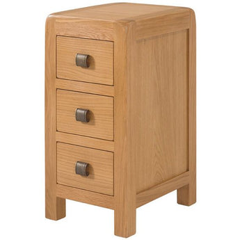 Compact 3 Drawer Bedside Inspired Rooms