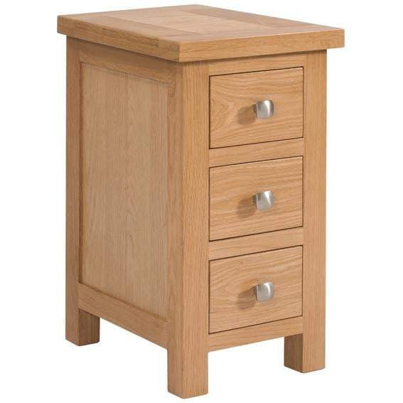 Compact 3 Drawer Bedside