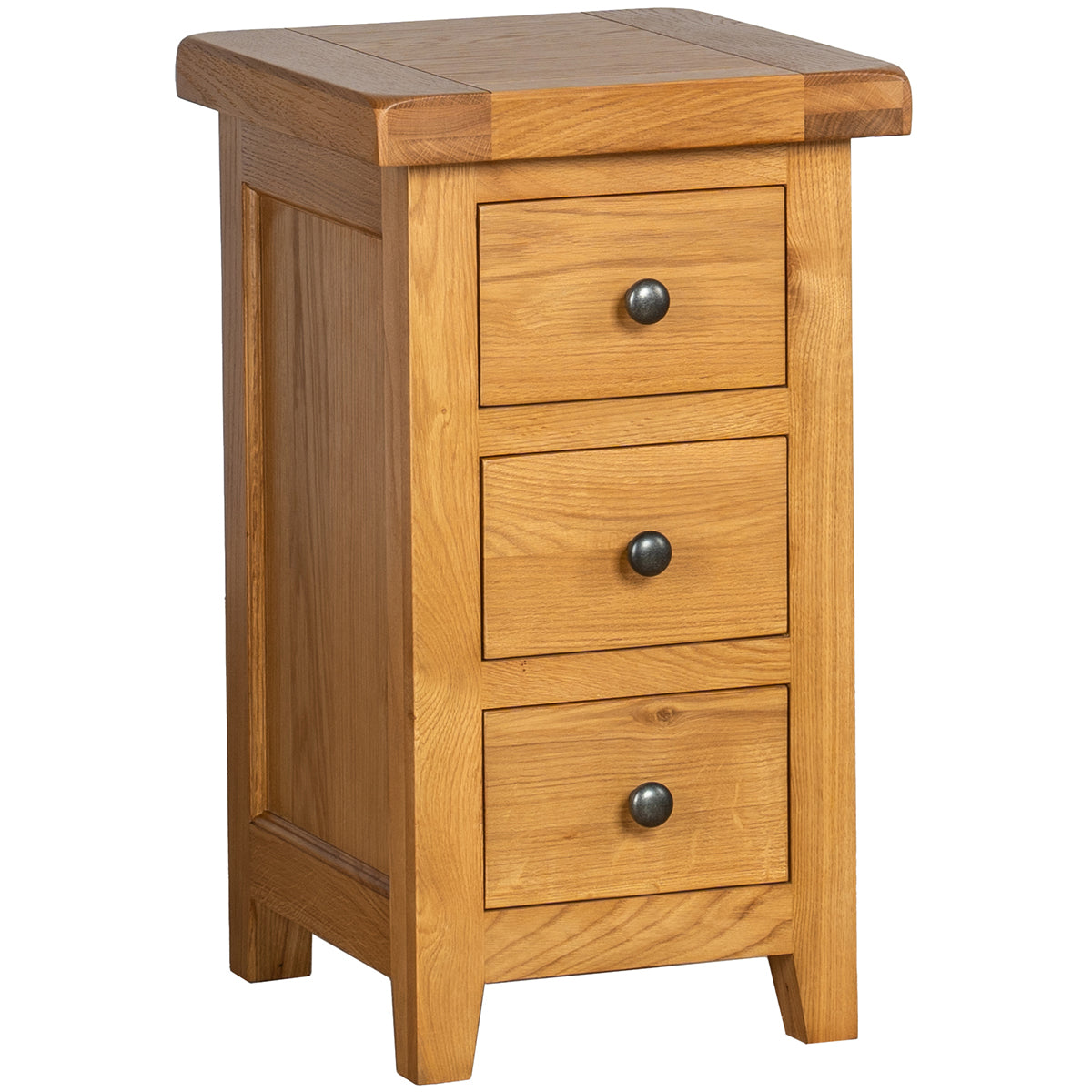 Compact 3 Drawer Bedside Chest