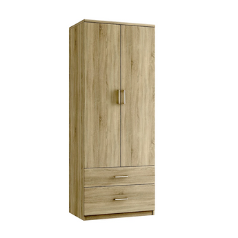 Double Tall 2 Drawer Gents Robe ( With One Deep Drawer) Inspired Rooms