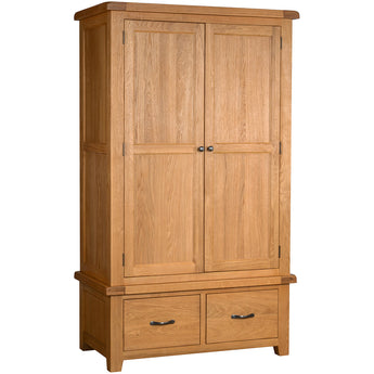 Double Wardrobe with 2 Drawers Inspired Rooms