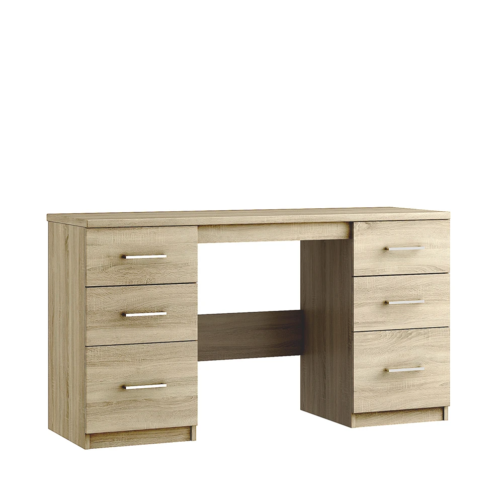 Double Pedestal Dressing Table