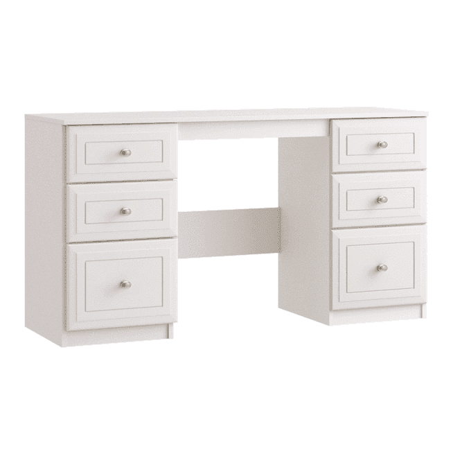 Double Pedestal Dressing Table