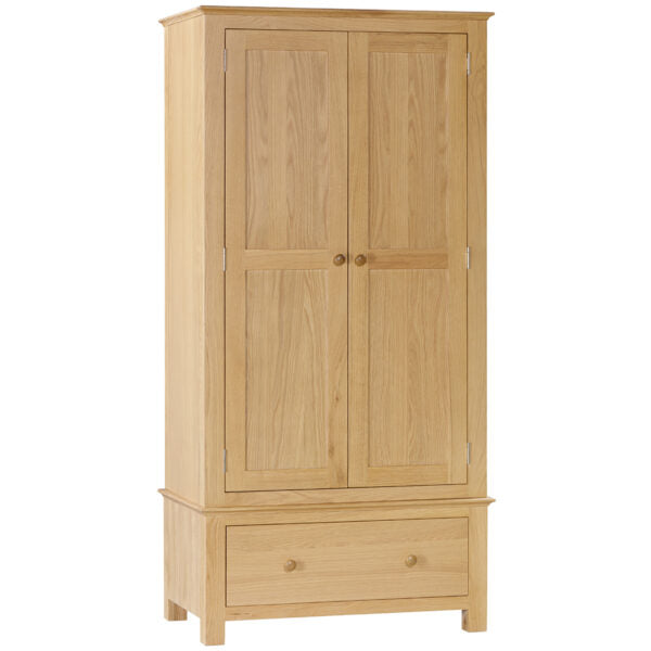 Double Robe With 1 Drawer