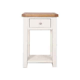 Havana White 1 Drawer Console Table - Inspired Rooms