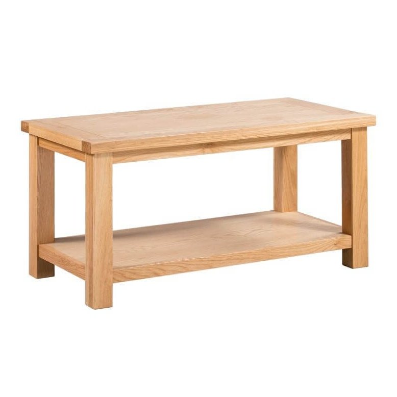 Large Coffee Table With Shelf