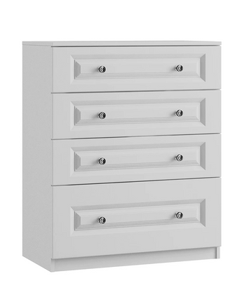 Lazio 4 Drawer Chest (Inc. One Deep Drawer) Inspired Rooms