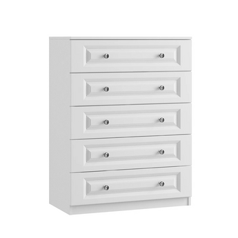 Lazio 5 Drawer Chest Inspired Rooms