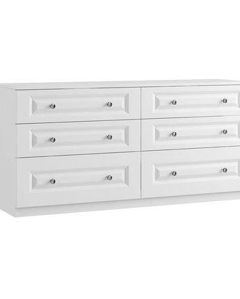 Lazio 6 Drawer Twin Chest (Inc. Two Deep Drawers) Inspired Rooms
