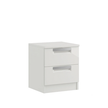 Milan 2 Drawer Bedside Chest Inspired Rooms