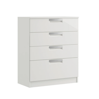 Milan 4 Drawer Chest (Inc. One Deep Drawer) Inspired Rooms
