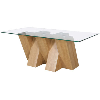 Coffee Table – With Clear Glass