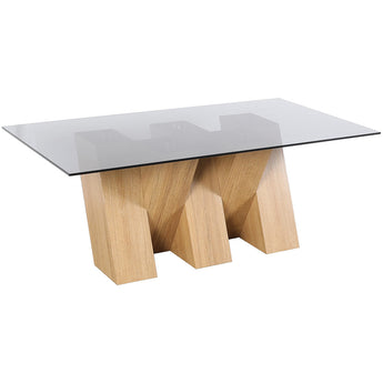 Coffee Table – With Smoked Glass