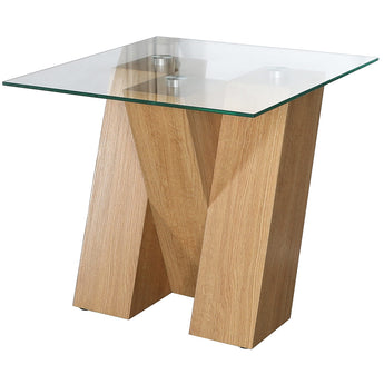 Lamp Table – With Clear Glass