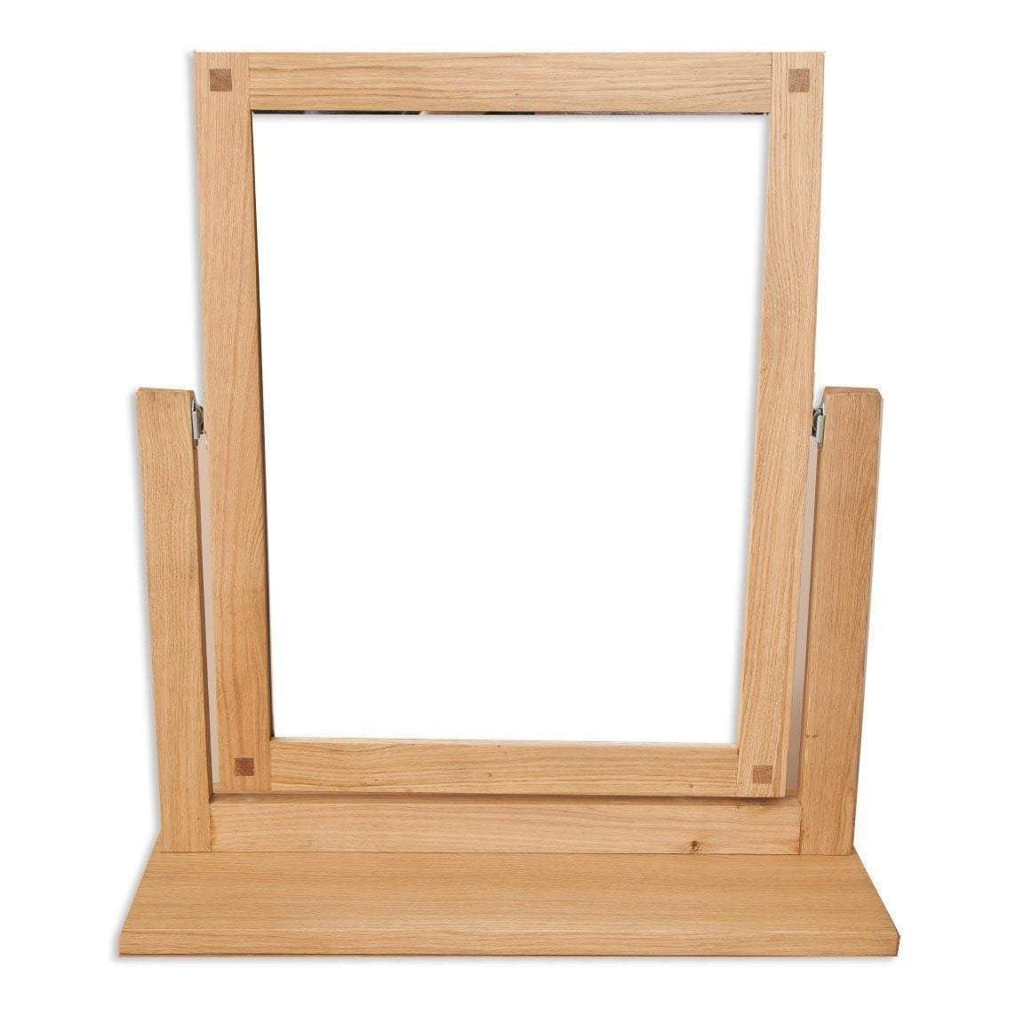 New Havana Oak Dressing Mirror