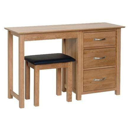 Single Pedestal Dressing Table