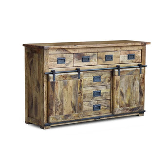 Solid Mango Large Sideboard 150 x 45 x 90cm Inspired Rooms