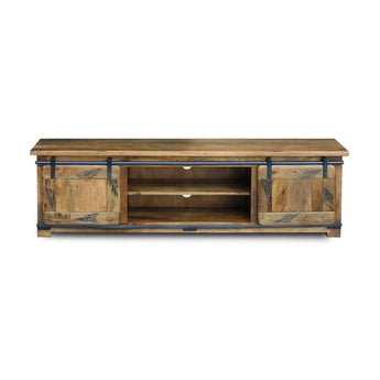 Solid Mango Large TV Stand 180 x 45 x 50cm Inspired Rooms