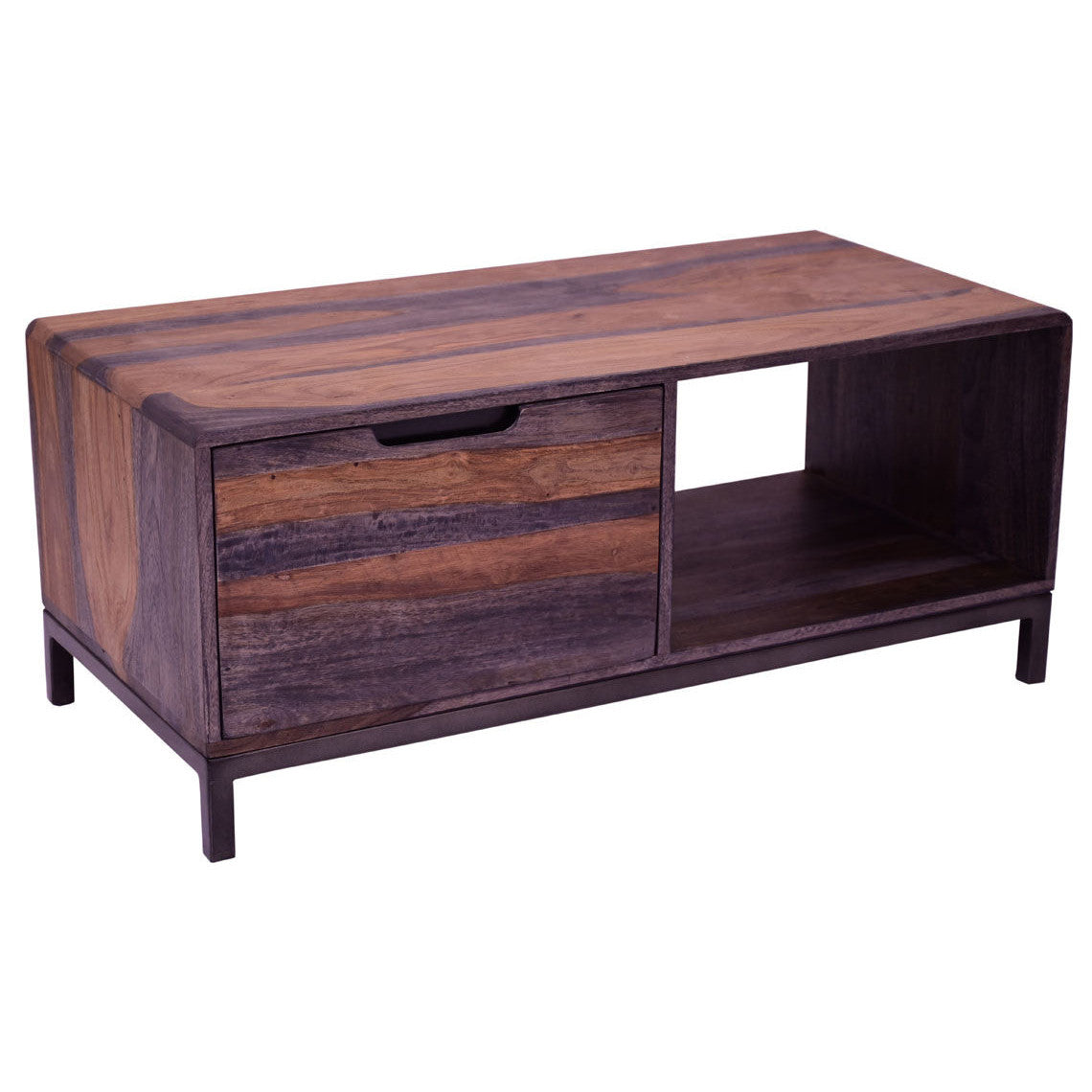 Solid Sheesham Coffee Table / TV Unit