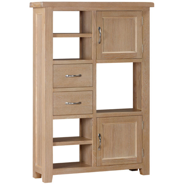 Tall Display Unit with 2 door 2 drawers