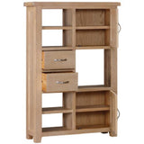 Tall Display Unit with 2 door 2 drawers - Inspired Rooms