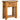 Trafalgar Oak Console Table with 1 Drawer Inspired Rooms